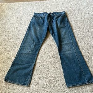 Levi’s men’s boot cut jeans.